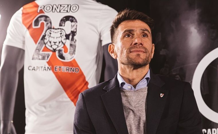 Ponzio tendrá su merecida despedida. Foto: @RiverPlate