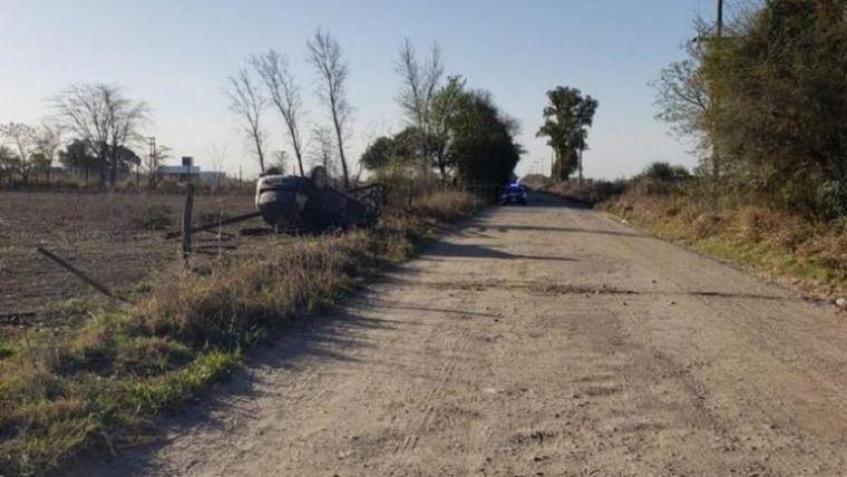El papa de la nena que conducía un auto, volcó y murió, contó las razones por las cuales la menor decidió manejar el vehículo Foto: Noticias Argentinas