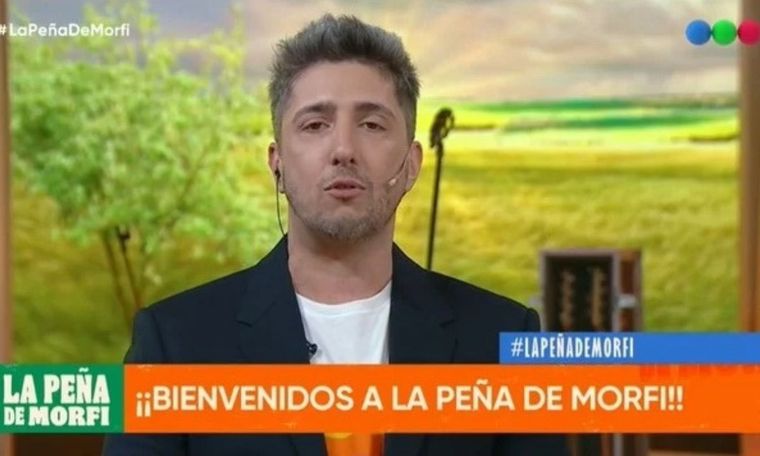 Jey Mammon ya tendría reemplazo en La Peña de Morfi El conductor fue desafectado tras conocerse la denuncia de Lucas Benvenuto Foto: Captura de TV
