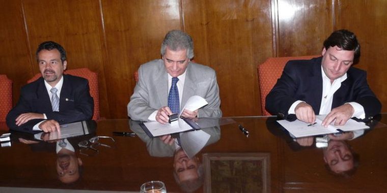 Marchena ha firmado varios convenios para conseguir personal penitenciario. Uno de ellos lo rubricó hace poco con Luján. Foto: Gentileza