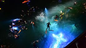 La Semana Santa en Puerto Madryn vuelve a posicionarse como una de las propuestas más singulares del país con su vía crucis submarino. La Semana Santa en Puerto Madryn vuelve a posicionarse como una de las propuestas más singulares del país con su vía crucis submarino.