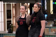 María Sol y Daniela llegaron a la recta final del programa culinario. Foto: Captura de pantalla.