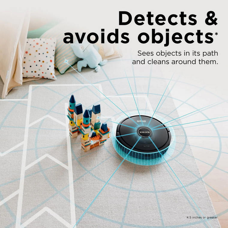 La aspiradora de Walmart esquiva objetos gracias a su sensor. La aspiradora de Walmart esquiva objetos gracias a su sensor. 