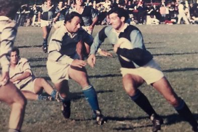 MDZol | Con la pelota, Joaquín del Carril, en un partido contra el SIC. Foto: Gentileza. Foto: Gentileza Joaquín del Carril