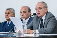 Raúl Rufeil brindó su discurso de apertura en las sesiones ordinarias.