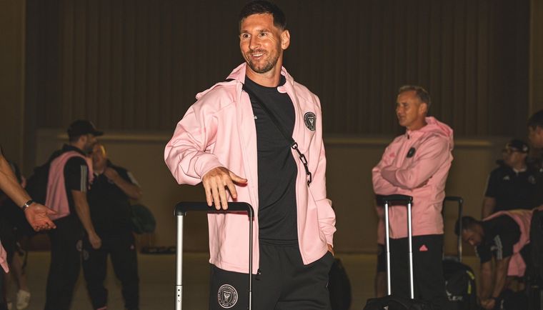 El GOAT se prepara para su primer partido del 2024. Foto: Inter Miami