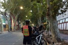 La moto que se robó el ladrón Foto: Ministerio de Seguridad