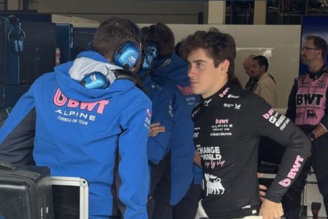 Franco Colapinto en la previa del GP de Gran Bretaña, en Silverstone Franco Colapinto en la previa del GP de Gran Bretaña, en Silverstone