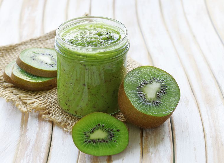 Receta de mermelada de kiwi con solo 3 ingredientes.