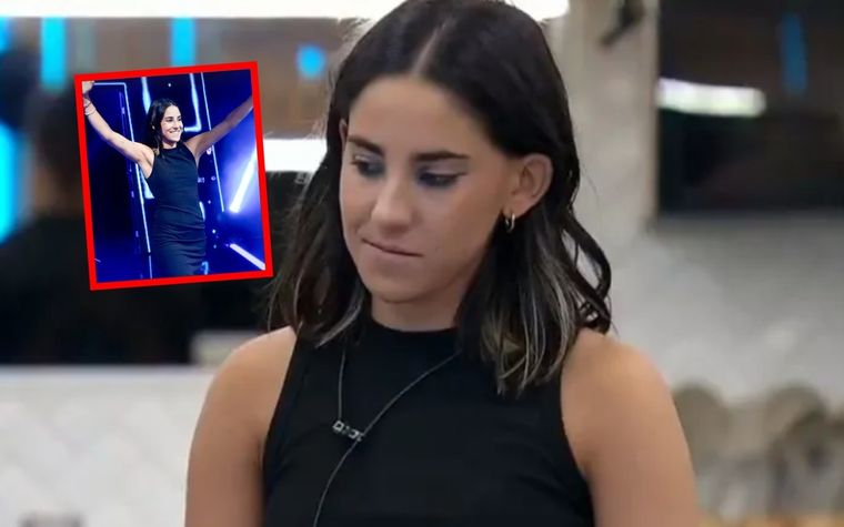 Lucía es la nueva eliminada de la casa de GH. Foto: Captura TV / Instagram Gran Hermano