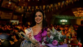 La flamante Embajadora Nacional de la Ganadería representó a San Carlos. La flamante Embajadora Nacional de la Ganadería representó a San Carlos.