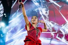 como se vistieron los famosos para ir a ver el ultimo show de maria becerra