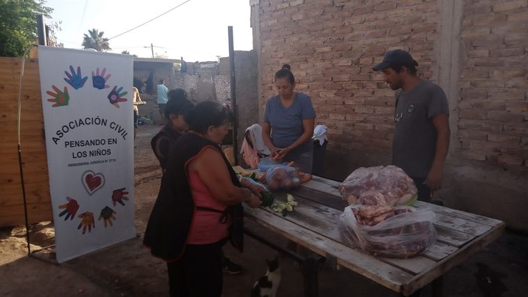 El comedor y merendero pide donaciones Foto: Facebook Leonardo Ponce