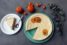 ¡imperdibe! receta cheesecake de mandarina sin horno