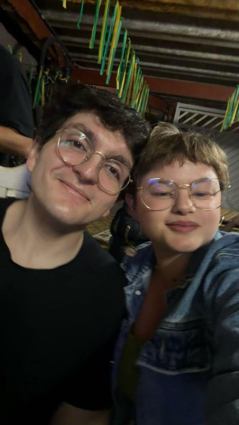 Maria Paula y Lucas se hicieron grandes amigos.