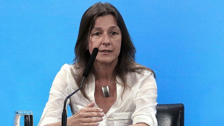 La ministra de Seguridad, Sabina Frederic Foto: Télam