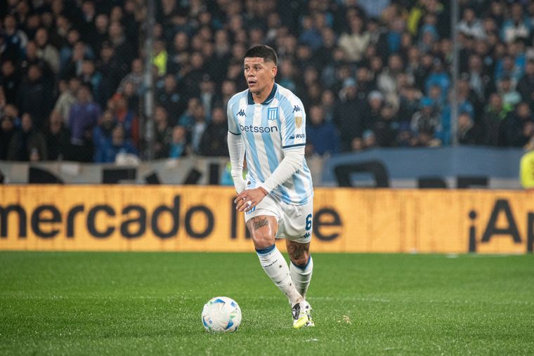La postura de Racing: no dejar ir a Marcos Rojo. 