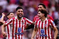 Nico González volvió a entrenarse con el grupo tras casi un mes fuera por lesión muscular.