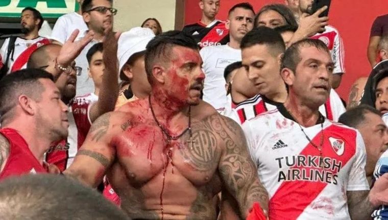 Ariel Calvici, alias el Pato, uno de los líderes de la barra de River.