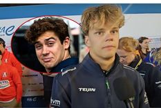 Paul Aron, suplente de Colapinto en Alpine, y una filosa frase sobre el argentino. Foto: captura de TV y Alpine F1 Team