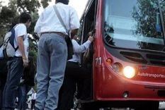 Cae la cantidad de pasajeros de colectivos