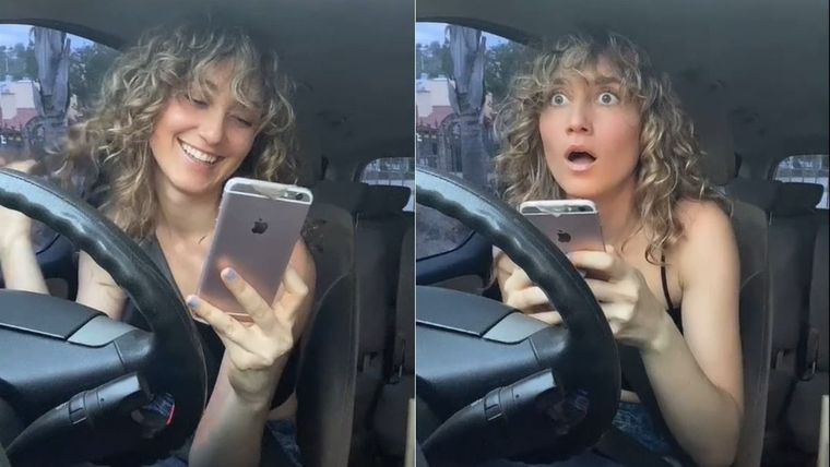 TikTok, video viral, joven