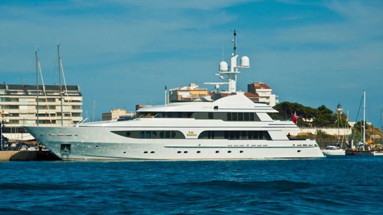 El Lady Anastasia casi fue hundido por un ucraniano. Foto: OkDiario.