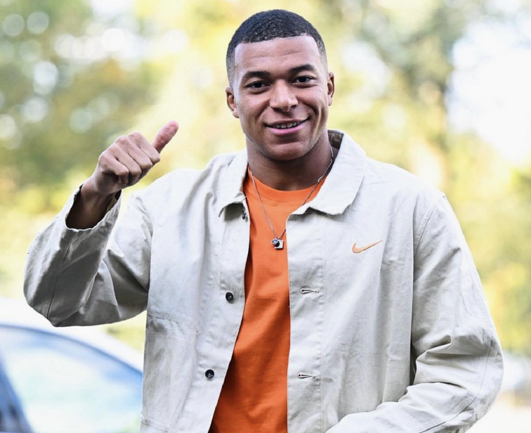 Mbappé y un lujo especial. Foto: Instagram