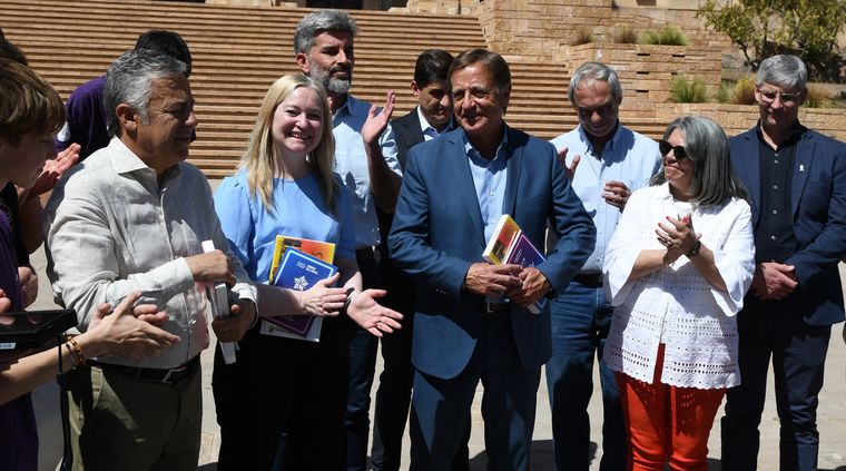 Alfredo Cornejo y Rodolfo Suarez, los abanderados de la década ganada de Cambia Mendoza. Foto: ALF PONCE MERCADO / MDZ