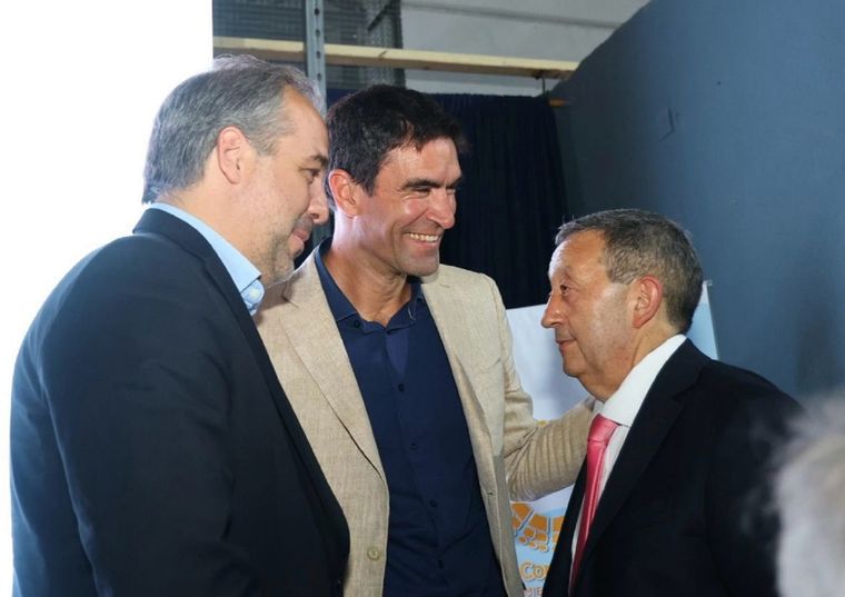 Stevanato, Andraos y Jaque Foto: X: @MatiasStevanato