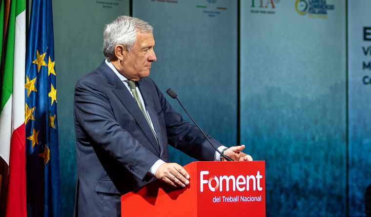 El ministro de exteriores de Italia, Antonio Tajani, exige a Israel que cuide a los activistas. Foto Dpa El ministro de exteriores de Italia, Antonio Tajani, exige a Israel que cuide a los activistas. Foto Dpa