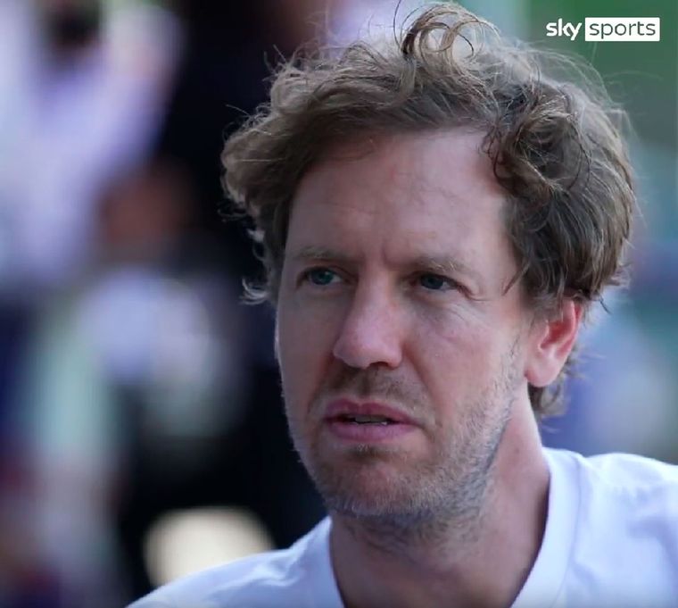 Vettel no le cerró la puerta a un regreso a la Fórmula 1 Foto: Sky Sports