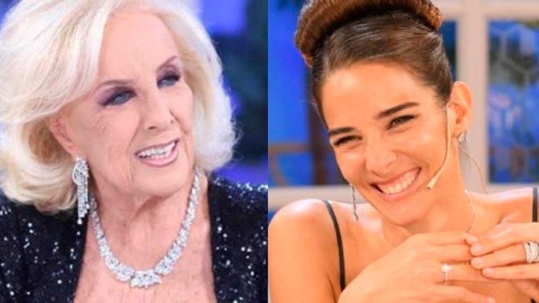Mirtha Legrand y Juana Viale