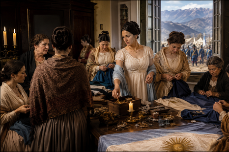 Las Patricias Mendocinas son un grupo de mujeres que fue clave para la campaña libertadora de José de San Martín.