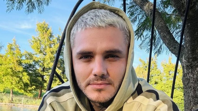 El supuesto gesto en redes de Mauro Icardi generó rumores sobre un acercamiento a la rubia. Foto: Instagram/ @mauroicardi.&nbsp;