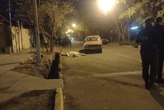 La escena tras el choque La escena tras el choque