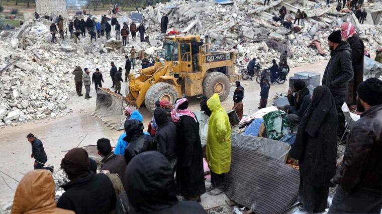 Siria también ha padecido el pavor de los terremotos recientes. Foto: Msn.
