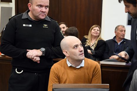 El imputado en el debate Foto: ALF PONCE MERCADO / MDZ