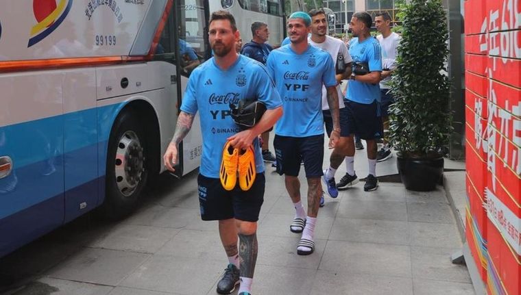 Messi sigue en duda para el duelo con Bolivia. Foto: Instagram @leomessi