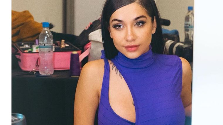 Maria Becerra En modo automático. Foto: @mariabecerra