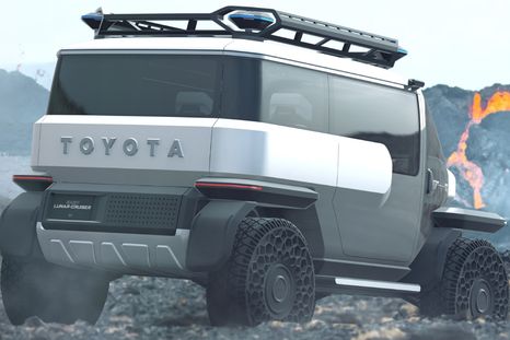 El vehículo de Toyota que buscará llegar a la Luna Foto: Toyota