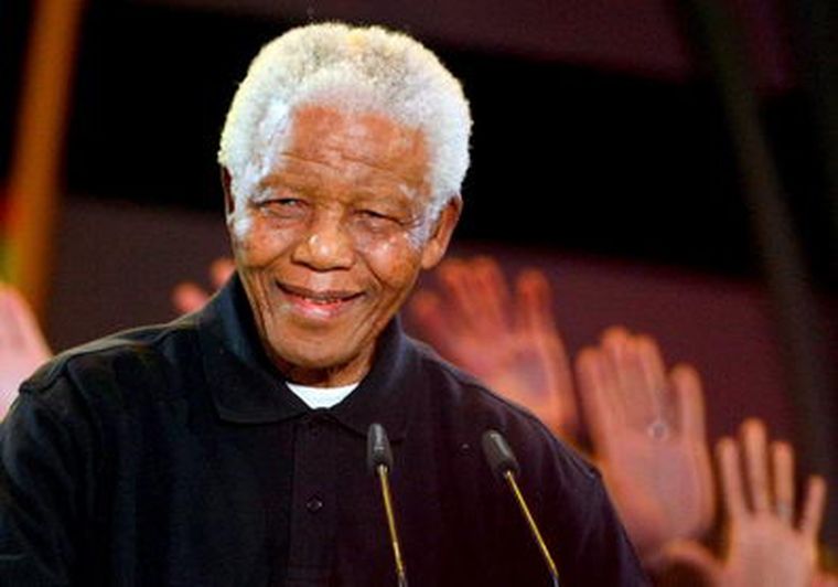 El premio Nobel de la Paz Nelson Mandela. Foto: EFE El premio Nobel de la Paz Nelson Mandela. Foto: EFE