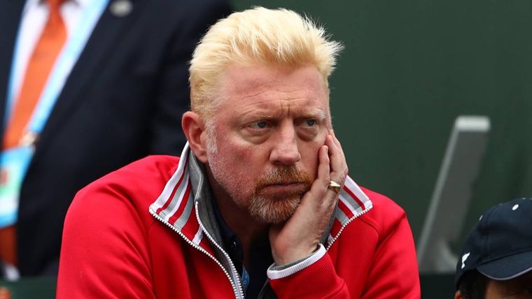 Boris Becker acumuló 25  millones de dólares en su carrera como tenista.