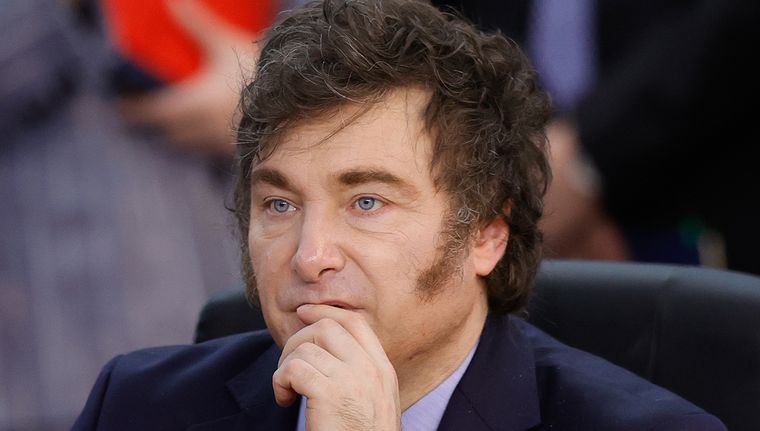 Presidente Javier Milei. Foto: EFE