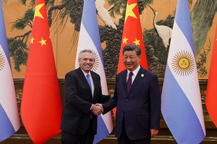 El presidente agradeció a China por su apoyo financiero Foto: Presidencia