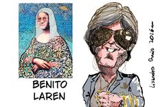 Benito es tal como su corona envuelta en nylon.