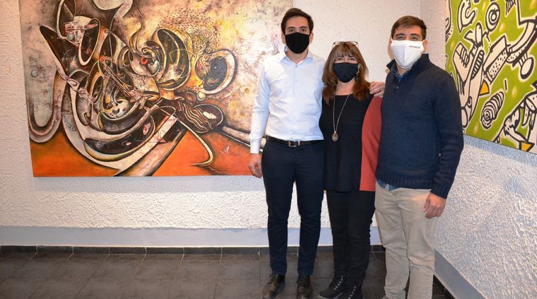 Una oportunidad de ver obras de un gran artista mendocino. Foto: Prensa Municipalidad de Guaymallen