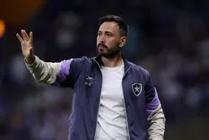 Davide Ancelotti, hijo de Carletto, dejó de ser el DT de Botafogo.