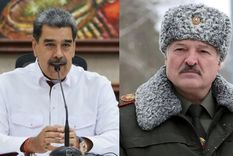 Nicolás Maduro y Alexandr Lukashenko.