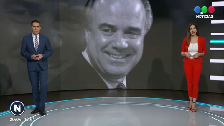 El tributo de Telefe Noticias a César Mascetti